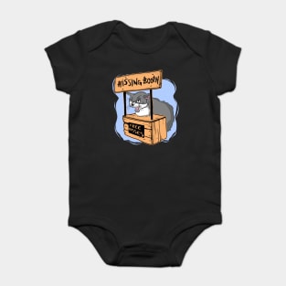 Cat Hissing Booth Free Hisses - Cat Lover Baby Bodysuit